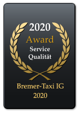 2020 Award  Service Qualität  Bremer-Taxi IG 2020 Bremer-Taxi IG 2020