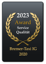2023 Award  Service Qualität  Bremer-Taxi IG 2020 Bremer-Taxi IG 2020